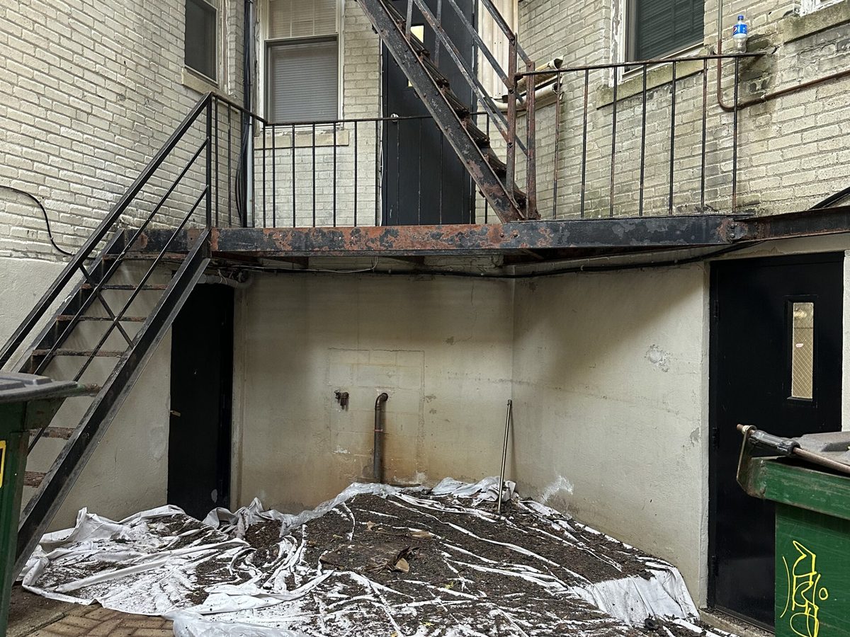Fire Escape project by EMetal Welding 3