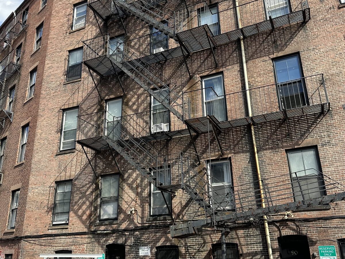 Fire Escape project by EMetal Welding 5