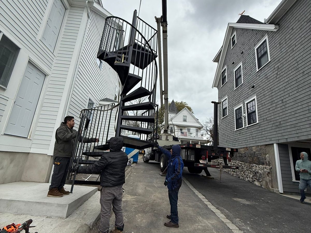 Spiral Staircase project by EMetal Welding 1