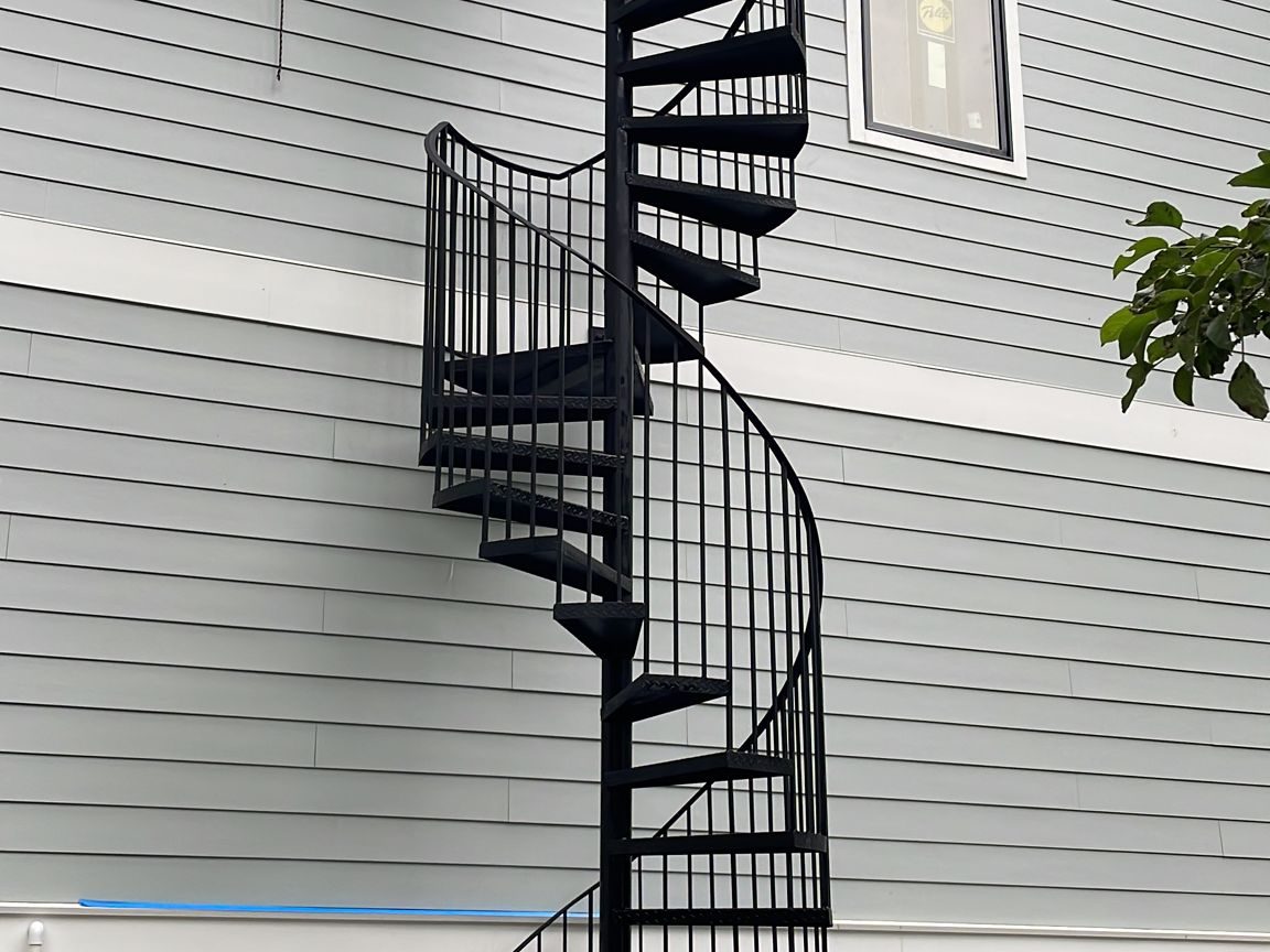 Spiral Staircase project by EMetal Welding 3