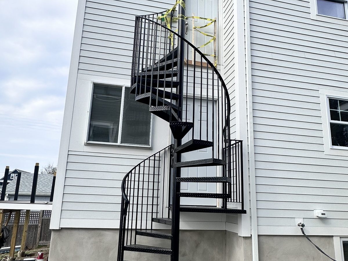 Spiral Staircase project by EMetal Welding 5