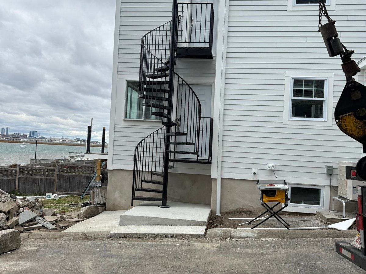 Spiral Staircase project by EMetal Welding 7